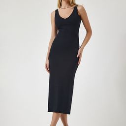 Happiness istanbul Sheath Midi Dress-image-34