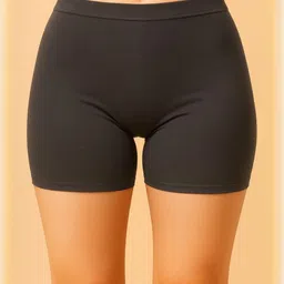 UllasPemium Women Pack Of 2 Cotton Blend Boy Shorts-picture-9
