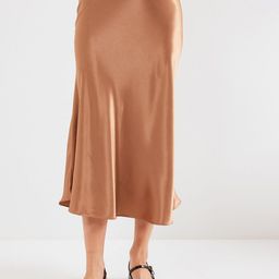 BIGDART A-Line Polyester Midi Skirts-picture-2