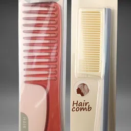 basicare Set Of 2 Wide Teeth Detailing Hair Comb-17