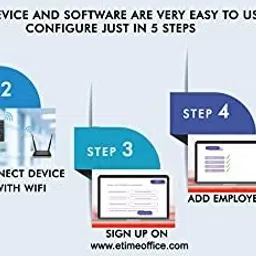 team office Face Attendance Device with Cloud Attendance Software (FACCE+ FINGER+CARD) Access Control, Time & Attendance image 5