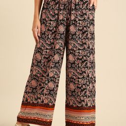 De Moza Women Floral Printed Trousers-picture-48