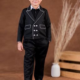 TOPLOVE Boys Three-Piece Notched Lapel Party Suits-image-94