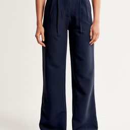 Chemistry Women Relaxed Straight Leg High-Rise Pleated Trousers-picture-45
