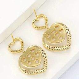 Celestique Contemporary Hoop Earrings-image-68