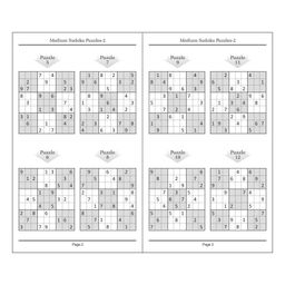 sawan Set of 4 Sudoku Puzzles Books Medium - English image 4