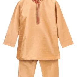 Pehanaava Boys Embroidered Gotta Patti Kurta-57
