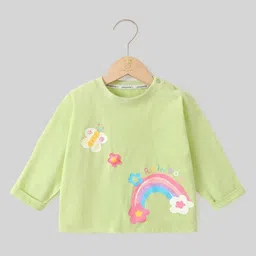 LULU & SKY Girls Printed Applique T-shirt-picture-41