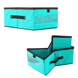 Kuber Industries Green Set of 6 Regular Multi-Utility Organisers image 5