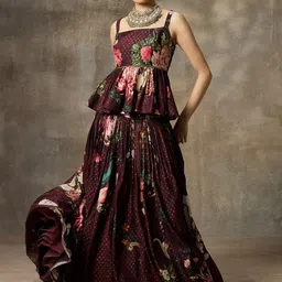 Rivaar By Rocky Star Printed Ready to Wear Lehenga &-image-58