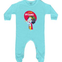 FFLIRTYGO Infants Janmashtami Printed Cotton Sleepsuit-image-58