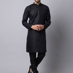 Kaifoo Men Regular Kurta with Churidar-image-9