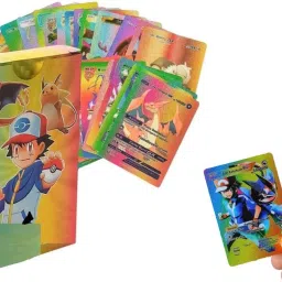 55 PCS Rainbow Foil Assorted Cards TCG Deck Box-image-29