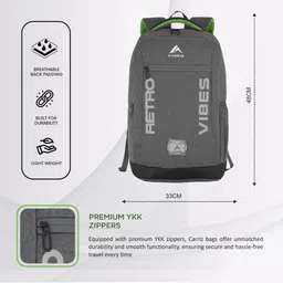 CARRIZ Printed Padded Backpacks image 5