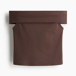 H&M Ribbed Off-The-Shoulder Top-picture-43