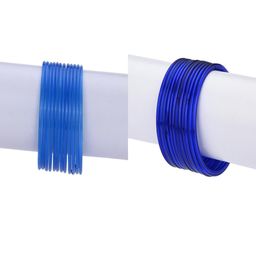 SOMIL Blue Alloy Bangles-image-28