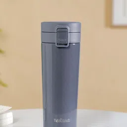 Nestasia Grey Single Stainless Steel Solid Double Wall Vacuum Water Bottle-39