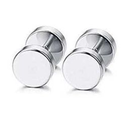 Veeva Beauty & Fashion Silver-Toned Stainless Steel Studs-image-8