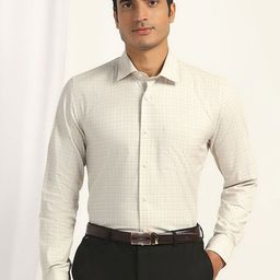 Blackberrys Men Slim Fit Opaque Striped Casual Shirt-image-61