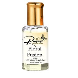 THE RUPAWAT Perfumery House Floral Fusion 100% Natural Alcohol Free Attar - 12 ml-picture-24