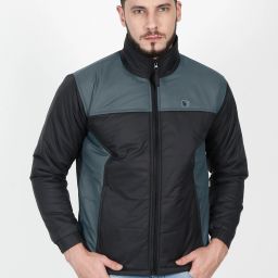 Men Solid Bomber Jacket-image-56