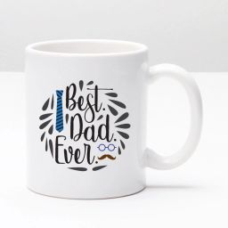 Best DAD Ever Best Gift For Dad on Birthday, Anniversary, Father's Day etc Ceramic Coffee Mug-image-42