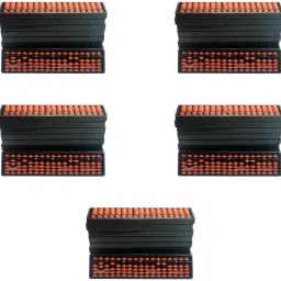 Brown 17 Rod Abacus Set Of 50-13