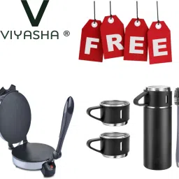 ®Indian Chapati Roti/Maker Free Bottle Cup set Model WR Roti and Khakra Maker-21