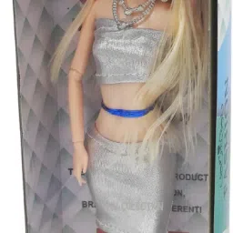 Beautiful Charm Doll Set with Accessories and Foldable Hands & Legs-12