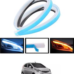 Waterproof New Design Universal Audi Strip Yellow & White Light For Car-93 Car Fancy Lights-image-67