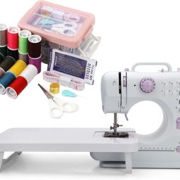 Glorious Multifunctional with Extension Table & Sewing Kit for Beginners Electric Sewing Machine-image-61