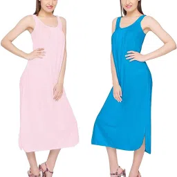 Women Yellow, Blue Camisole-94