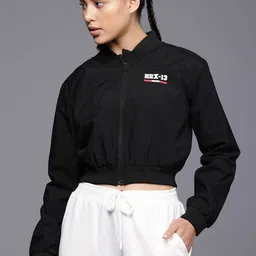 HRX by Hrithik Roshan Crop Bomber Jacket-image-80