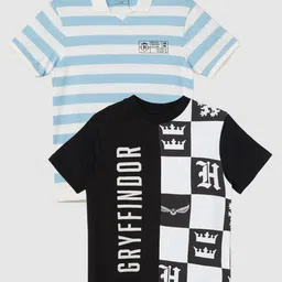 Fame Forever by Lifestyle Boys Pack of 2 Printed T-shirts-image-94