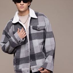 The Roadster Lifestyle Co. Checked Tailored Jacket-picture-19