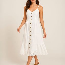 NoBarr Fit & Flare Midi Dress-image-64