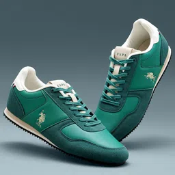 U.S. Polo Assn. Men PU Lace-Up Sneakers-image-94
