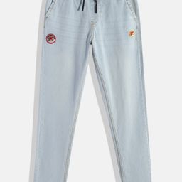Allen Solly Junior Boys Slim Fit Heavy Fade Stretchable Jeans-image-97