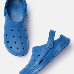 Skechers Men Blue Arch Fit Valiant Clogs-image-47