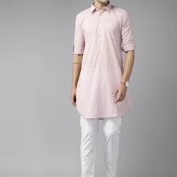 See Designs Printed Regular Pure Cotton Kurta With Pyjamas-image-44