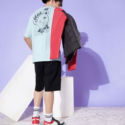 DILLINGER Printed Oversized Cotton T-shirt-image-40