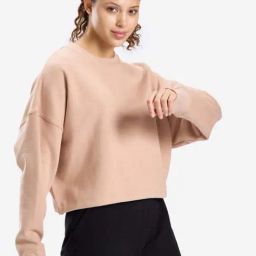 DOMYOS By Decathlon Beige Plain Sweatshirt-image-60