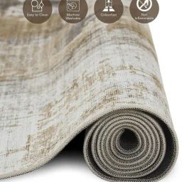 Obsessions Cream & Grey Abstract Carpet - Medium image 3