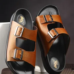 Hitz Men Leather Comfort Sandals-picture-28