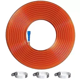 ORILEY 0.5 inch Non-Braided Water Pipe with Hose Connector Orange, ‎OR-WPG-133 (Roll of 50 m)-picture-14