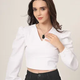 Style Quotient Puff Sleeve Top-image-46