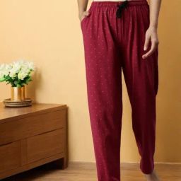 Kryptic Maroon Printed Pyjamas-picture-41