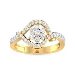 PC Jeweller Cearnach 18k Gold Ring for Women-picture-46