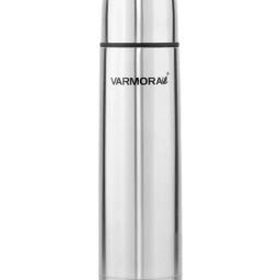 Varmora Avon Beverages Warm or Cold Silver Steel Water Bottle - 500 ml-34