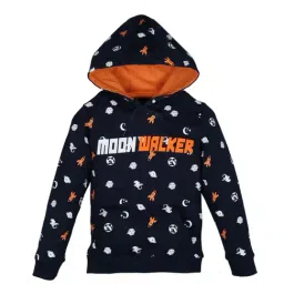 Plum Tree Kids Navy Printed Hoodies-image-16
